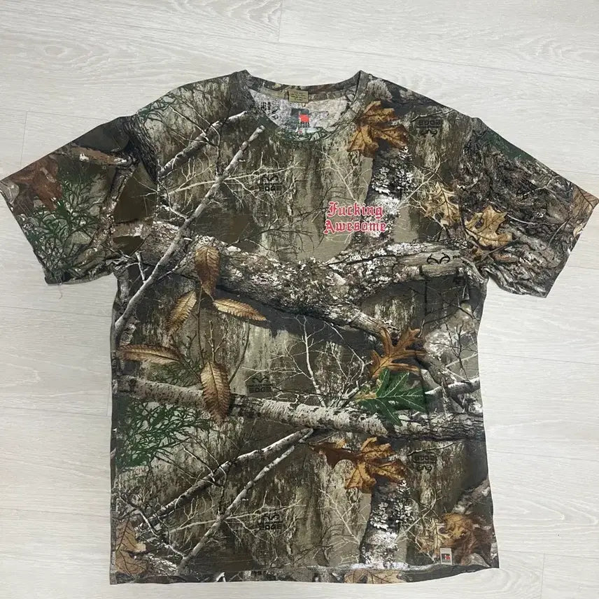 [BUNJANG] Fucking Awesome Realtree Camo Short Sleeve T-Shirt XL / 퍼킹어썸 리얼트리 카모 반팔 XL