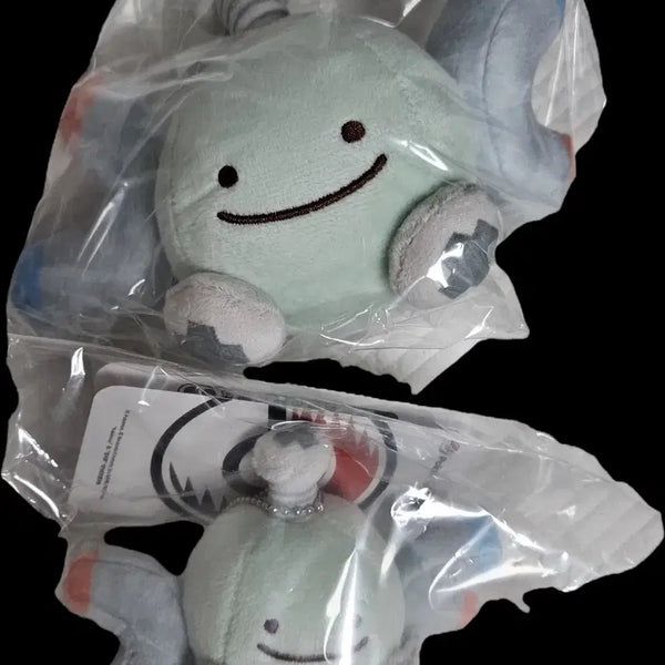 [BUNJANG] Pokemon Transformation Ditto & Magnemite Medium Plush Mascot Keychain Bundle / 포켓몬스터 변신 메타몽 코일 중형 인형 마스코트 키링 인형 일괄