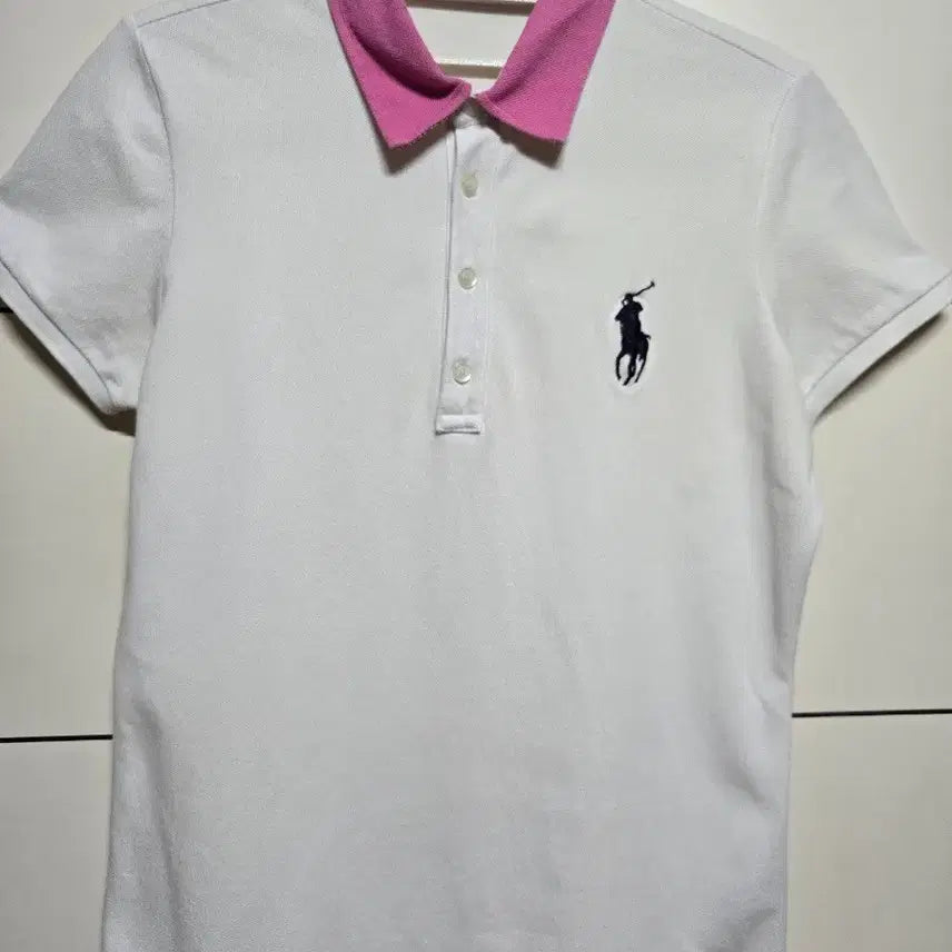 [BUNJANG] Polo Ralph Lauren Women's Big Pony Collar Short Sleeve T-Shirt / 폴로 랄프로렌 골프 여성 빅포니 카라 반팔 티셔츠