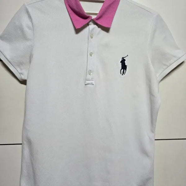 [BUNJANG] Polo Ralph Lauren Women's Big Pony Collar Short Sleeve T-Shirt / 폴로 랄프로렌 골프 여성 빅포니 카라 반팔 티셔츠