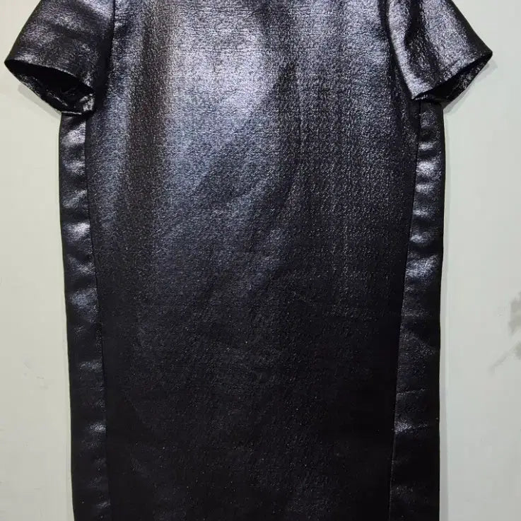[BUNJANG] Maje Black Pearl-Effect Dress / 마쥬 블랙 펄감 원피스 (1)