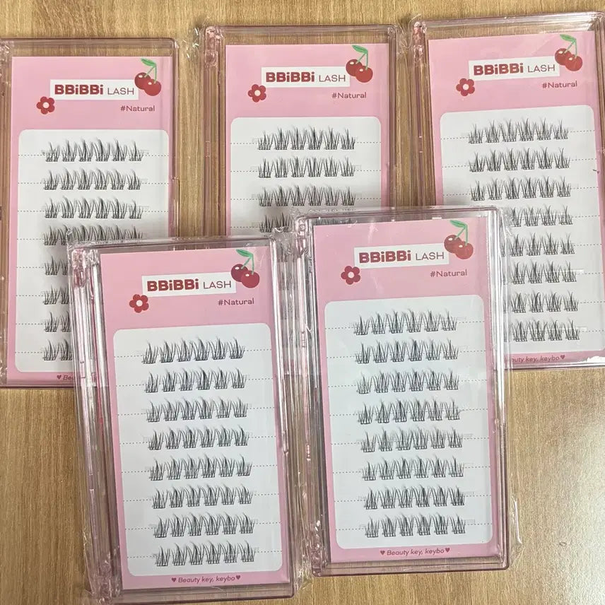 [BUNJANG] Bbyelash No-Glue Eyelashes Natural/Glam (Sealed) / (미개봉) 키보 삐삐래쉬 노글루속눈썹 내츄럴(내추럴) 글램 etc
