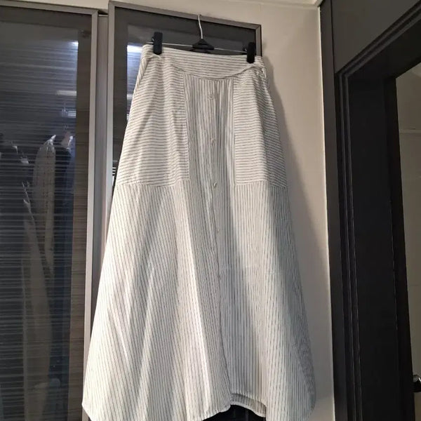 [BUNJANG] DEWL Striped Long Skirt / 듀엘롱스커트 에고이스트듀엘보브잇미샤모조에스핀