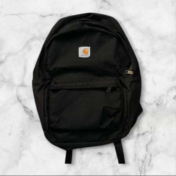 [BUNJANG] Carhartt Basic Logo Backpack Black / 칼하트 백팩 블랙