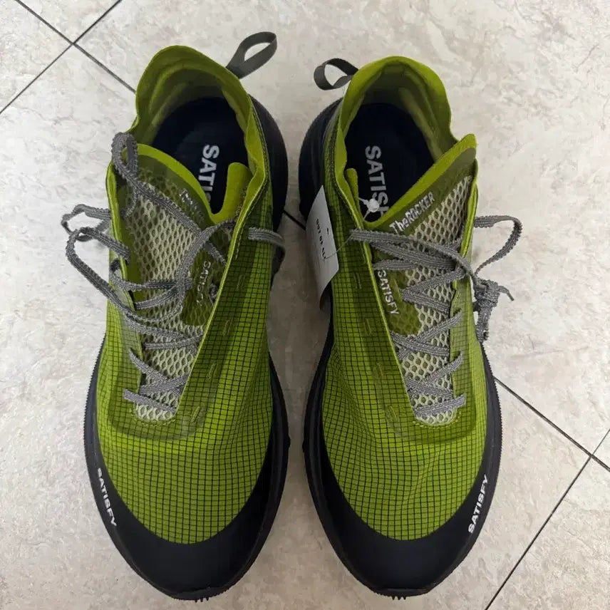 [BUNJANG] Satisfy The Rucker Grenobles Green 270 Sneakers / 새티스파이 더라커 그레노블 그린 270