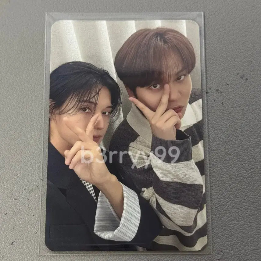 [BUNJANG] ATEEZ CDP POB Photocard Unit Wooyoung & Jongho / 에이티즈 cdp 미공포 포카 유닛 우쫑 우영 종호