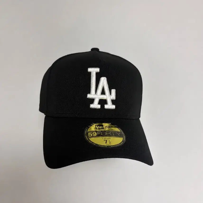 [BUNJANG] New Era LA Dodgers 59FIFTY A-FRAME Black Fitted Cap / 뉴에라 LA 다저스 59FIFTY A-FRAME 블랙