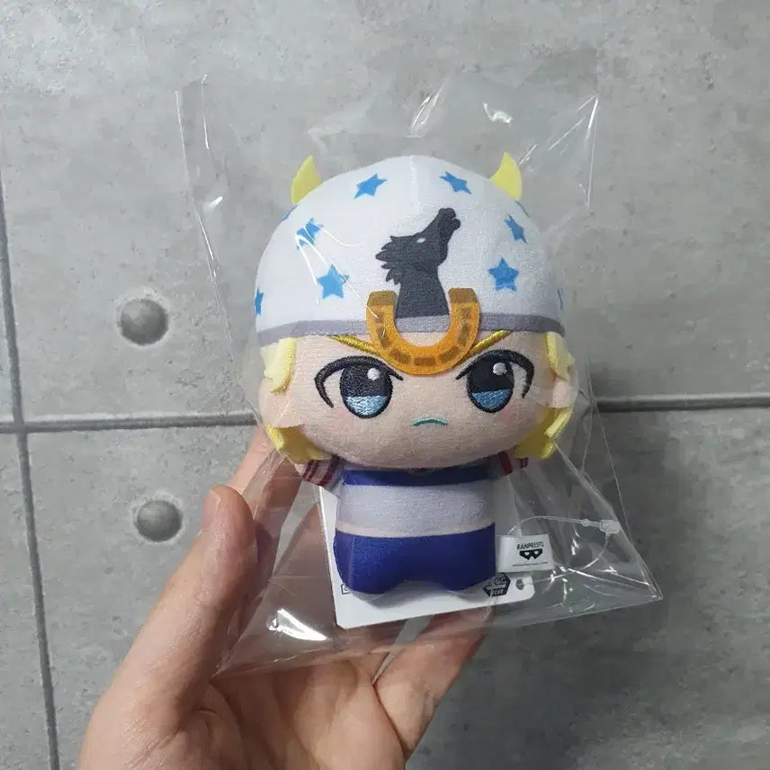 [BUNJANG] Banpresto JoJo's Bizarre Adventure Johnny Joestar Chibi Plush Mascot Keychain / 반프레스토 죠죠의 기묘한모험 죠니죠스타 치비구루미 봉제인형 마스코트 키링