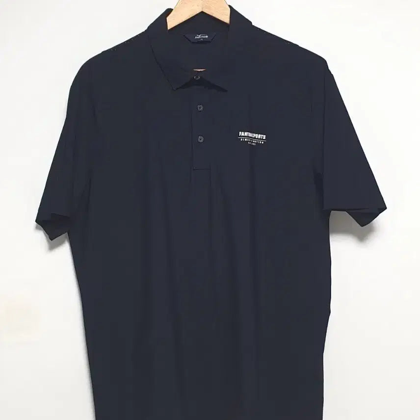 [BUNJANG] Phantom Short Sleeve Collar T-Shirt Black Size 110 / 팬텀 기능성 반팔 카라티 110사이즈 블랙