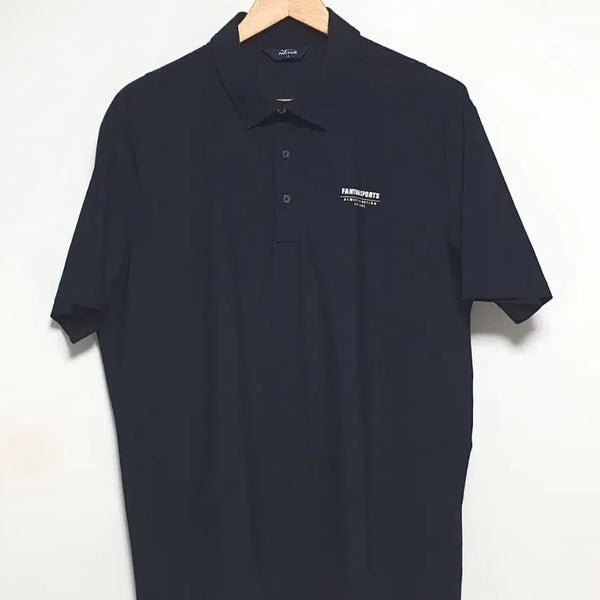 [BUNJANG] Phantom Short Sleeve Collar T-Shirt Black Size 110 / 팬텀 기능성 반팔 카라티 110사이즈 블랙