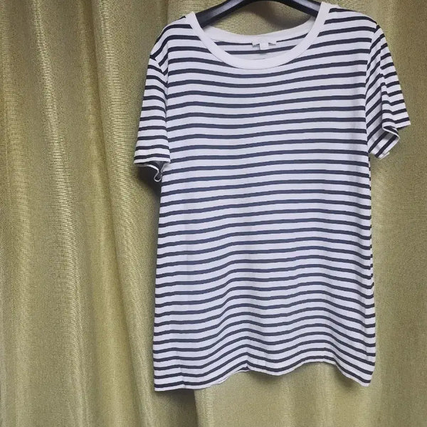 [BUNJANG] COS Striped Short Sleeve T-Shirt / COS단가라 반팔티
