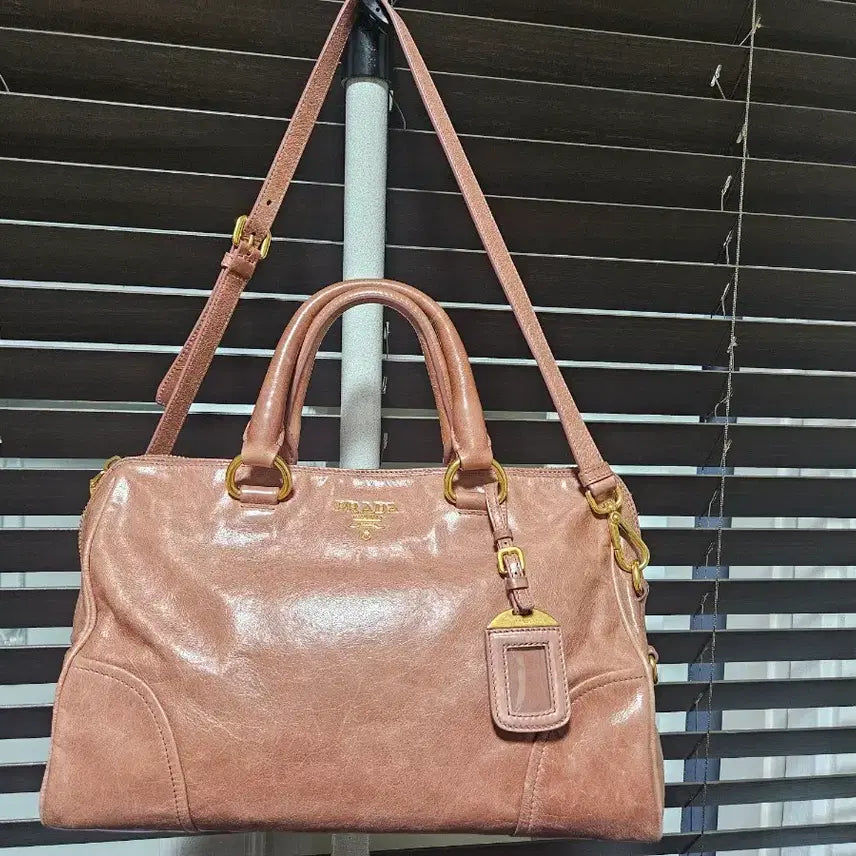 [BUNJANG] Prada Vitello Shine Satchel Bag / 프라다 정품 비텔로 샤인 사첼백