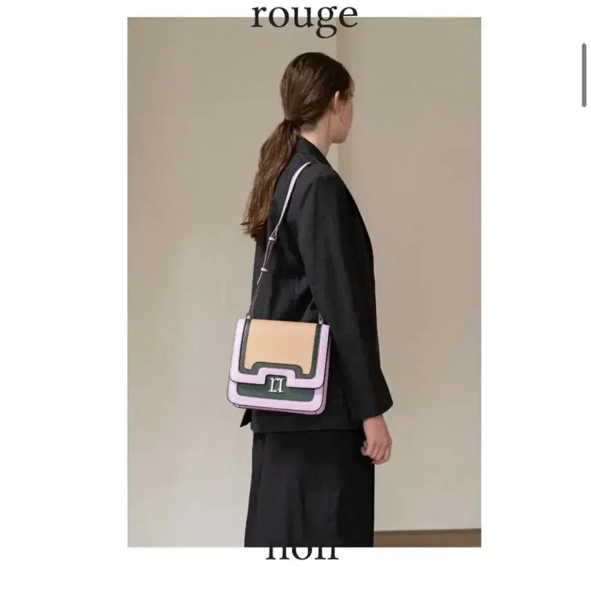 [BUNJANG] Rouge et le Noir VERLAINE Crossbody Shoulder Bag / 루즈엣르누와 VERLAINE 크로스백 숄더백 가방