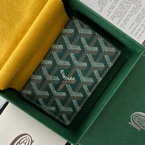 [BUNJANG] Goyard Saint Pierre Card Holder Green / [풀구성/새상품급] 고야드 생피에르 카드지갑