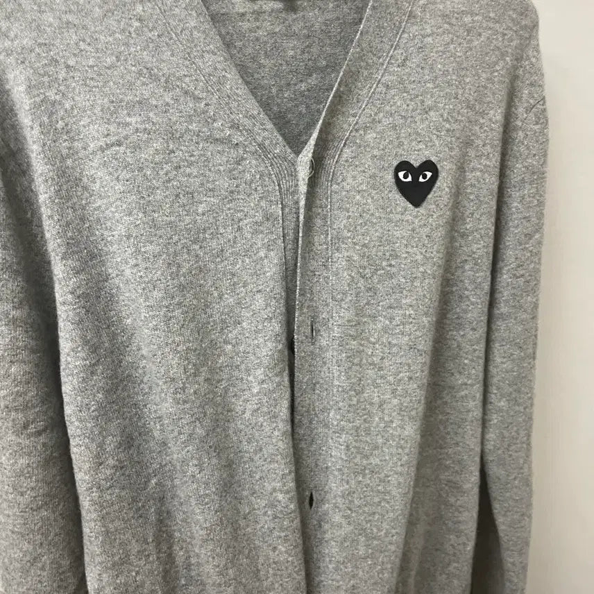 [BUNJANG] Comme des Garçons Cardigan Grey XL / 꼼데가르송 가디건