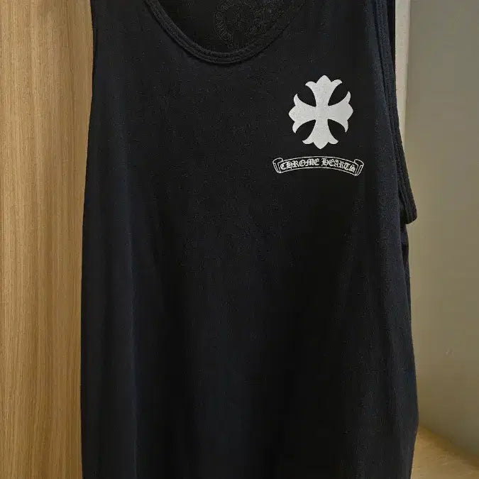 [BUNJANG] Chrome Hearts Black Tank Top / 크롬하츠 나시 블랙
