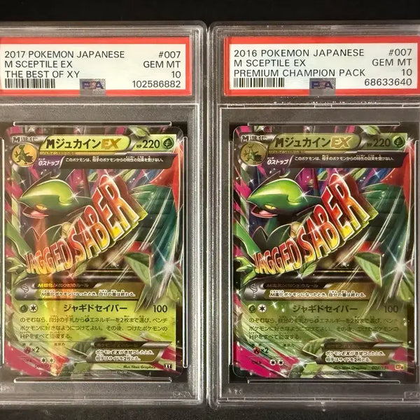 [BUNJANG] Pokemon Card Mega Sceptile PSA 10 Bundle Set / 포켓몬카드 일판 메가나무킹 psa10 일괄 판매