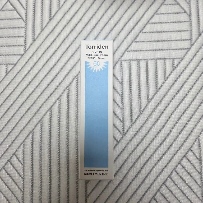 [BUNJANG] Torriden Dive-In Inorganic Mild Sun Cream SPF 50+ PA++++ (Sealed) / 미개봉) 토리든 다이브인 무기자차 마일드 선크림 60ml