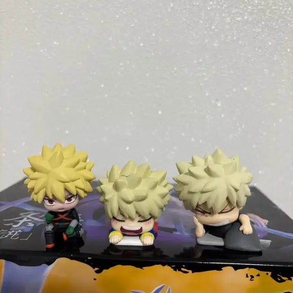 [BUNJANG] My Hero Academia Katsuki Bakugo Gacha Figures Bundle Set / 나히아 바쿠고 가챠3개 일괄판매