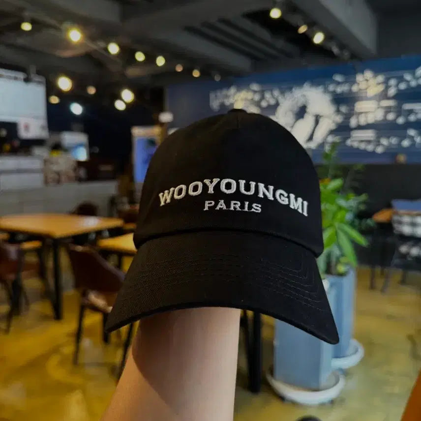[BUNJANG] Wooyoungmi Paris Ball Cap Black / 우영미 파리 볼캡 블랙
