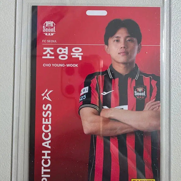 [BUNJANG] Panini 2026 K League Cho Young-wook Pitch Access Base FC Seoul Card / 2026 k리그 파니니 조영욱 Pitch Access 베이스 fc서울