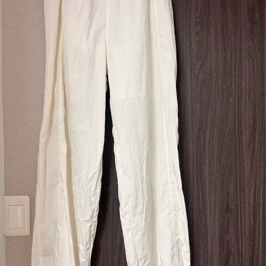[BUNJANG] Ribbon Light Sage Pants Ivory / 리본빛 세이즈팬츠