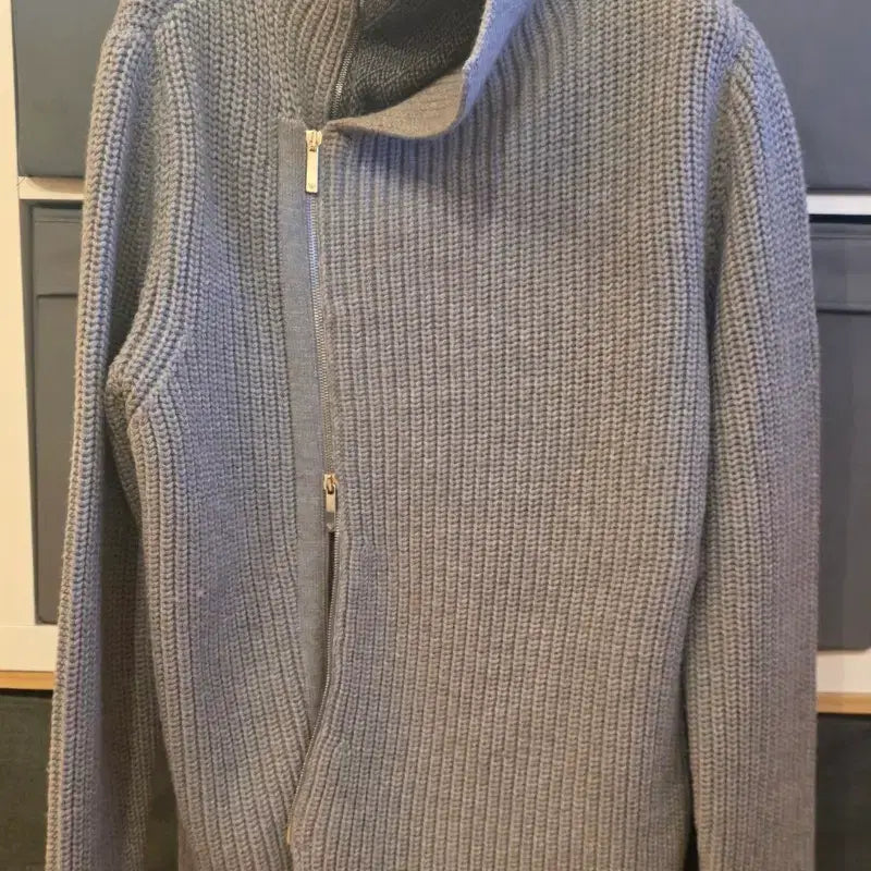 [BUNJANG] Emporio Armani Zip-Up Wool Knit L / 엠포리오 알마니 집업 울니트 팝니다.