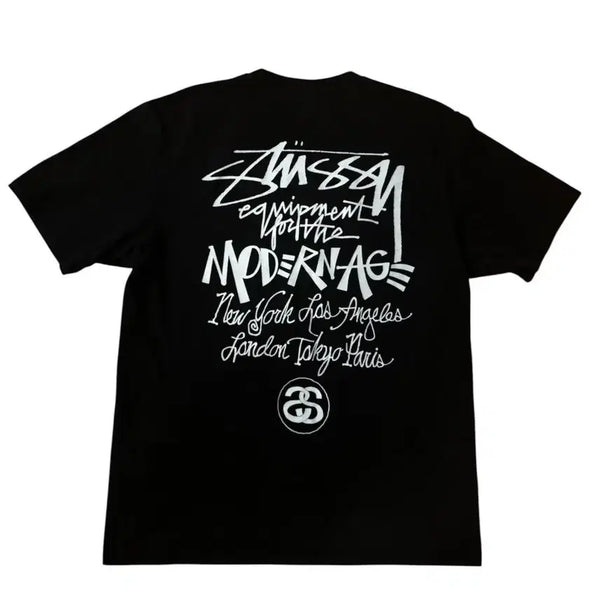 [BUNJANG] Stussy Modern Age T-Shirt Black / 스투시 반팔티 블랙