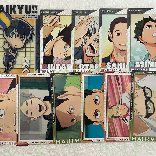 [BUNJANG] Haikyuu!! Snap Myde Pasa Card Tsukishima Sugawara Atsumu Bokuto Suna Kageyama / 하이큐 스냅마이드 파샤 카드 츠키시마 스가 아츠무 보쿠토 스나 카게야마