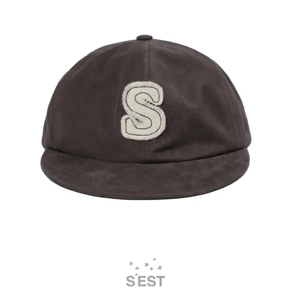 [BUNJANG] SEST Brown 'S' Logo Baseball Cap / 에스이에스티 브라운 캡 모자