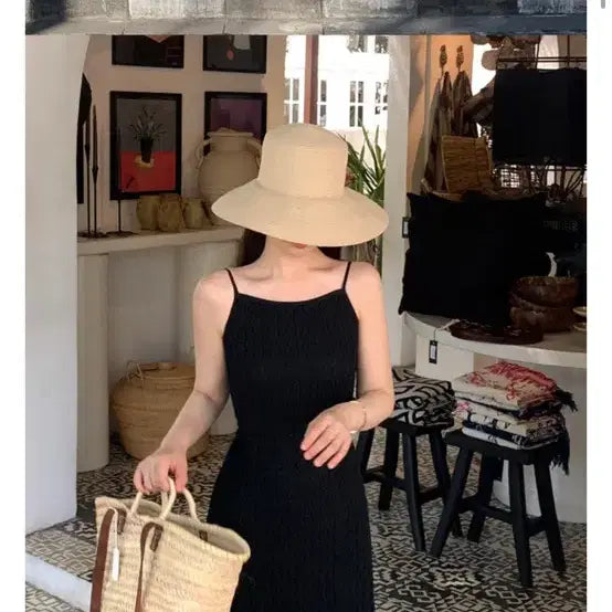 [BUNJANG] Benito Bernet Lace Dress Black S / 베니토 베르네 레이스원피스 블랙 S