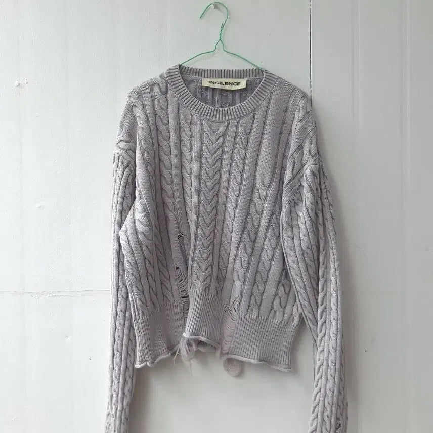 [BUNJANG] Insilence Knit Free Size / 인사일런스 니트 free