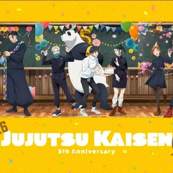 [BUNJANG] Jujutsu Kaisen 5th Anniversary Cafe Collaboration Random Keychain & Coaster Set / 주술회전 카페 2026 5주년 카페 콜라보 랜덤키링,코스터 판매