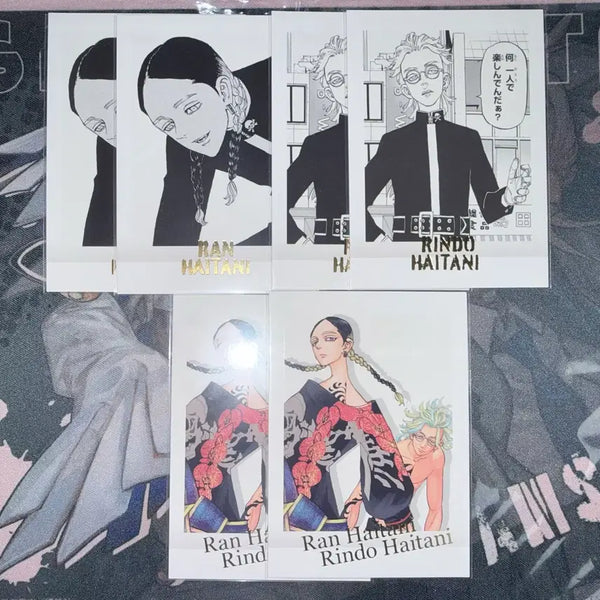[BUNJANG] Tokyo Revengers Haitani Ran & Rindo Pashakore Bundle Set / 도쿄 리벤저스 하이타니 란린도 파샤 일괄