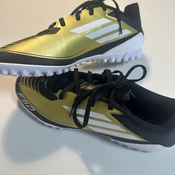 [BUNJANG] Adidas F50 Messi Gold Metallic TF Soccer Cleats / 아디다스 F50 메시 골드 메탈릭 축구화