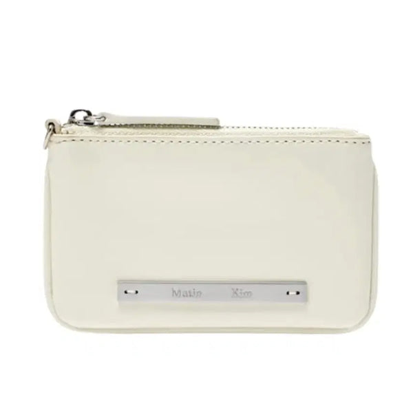 [BUNJANG] Matin Kim Glossy Leather Coin Wallet / 마뗑킴 글로시 레더 코인 월렛 지갑 새상품