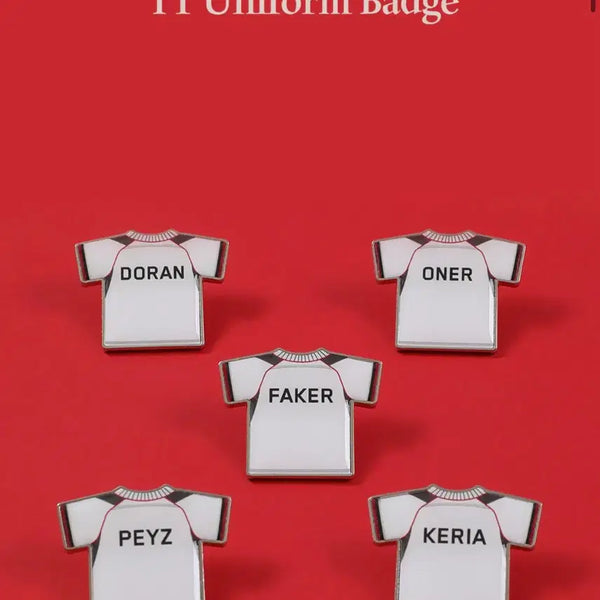 [BUNJANG] T1 Esports Uniform Badge (Owner) / T1 유니폼 뱃지 (오너)