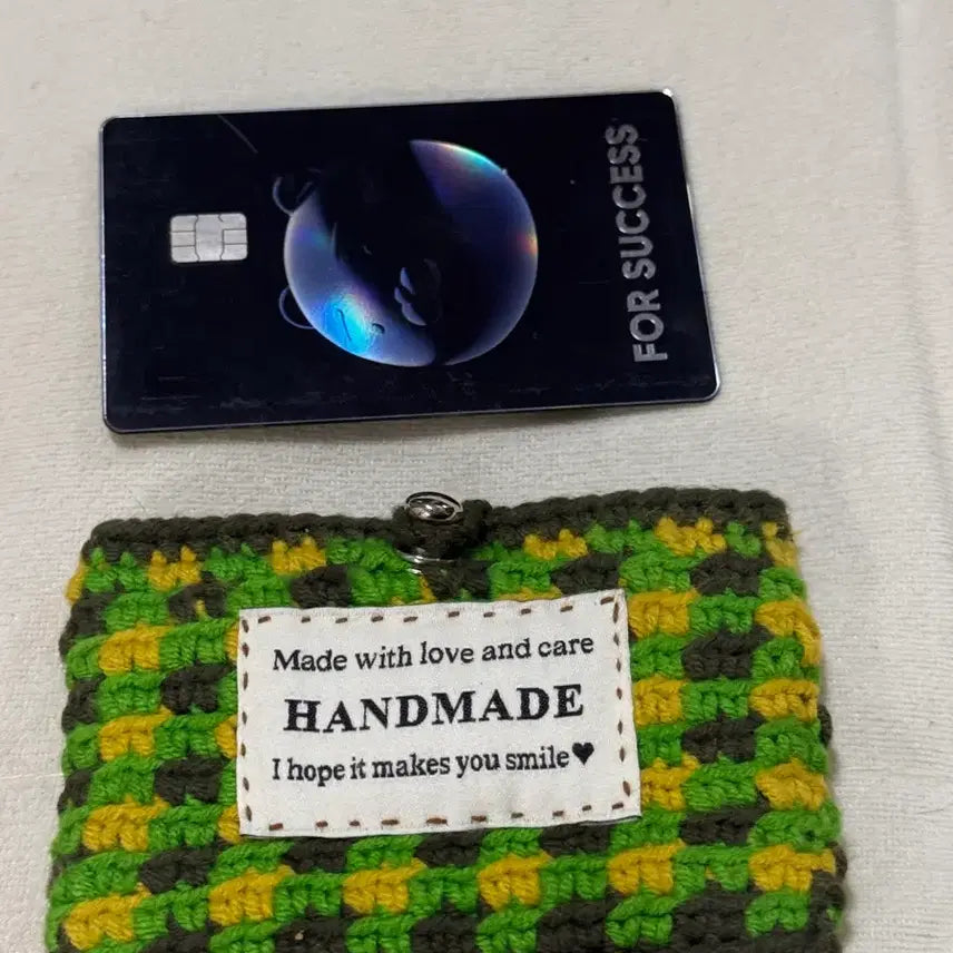 [BUNJANG] Handmade Colorblock Cardholder / 카드지갑