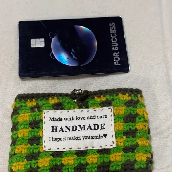 [BUNJANG] Handmade Colorblock Cardholder / 카드지갑