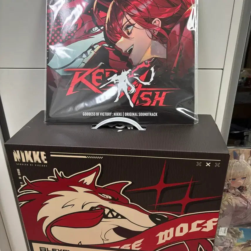 [BUNJANG] Goddess of Victory: NIKKE Red Hood LP Player + LP / 승리의 여신 니케 레드후드 LP 플레이어+LP
