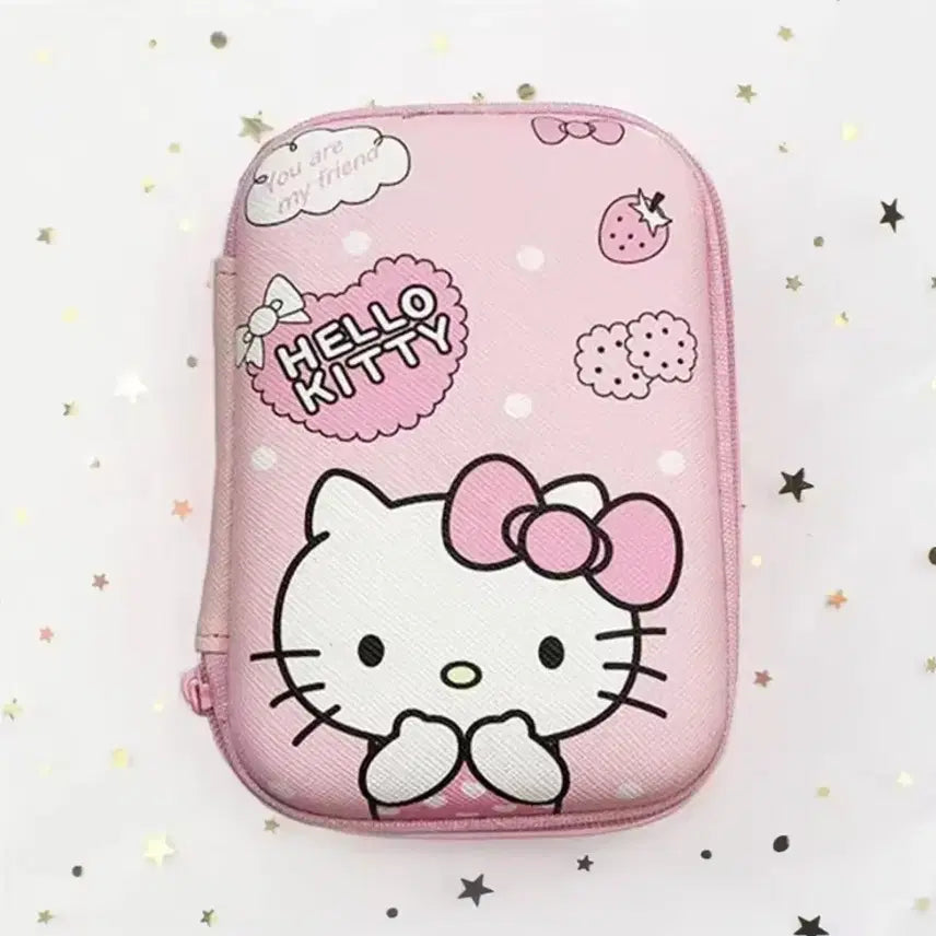 [BUNJANG] Hello Kitty Hard Drive Case Pink / 캐릭터 케이스 핑크 보관함 키티 하드디스크
