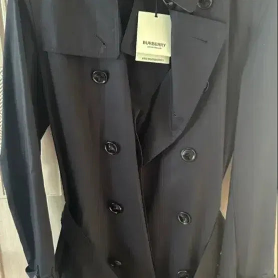 [BUNJANG] Burberry Trench Coat Black / 버버리 트렌치코트 블랙