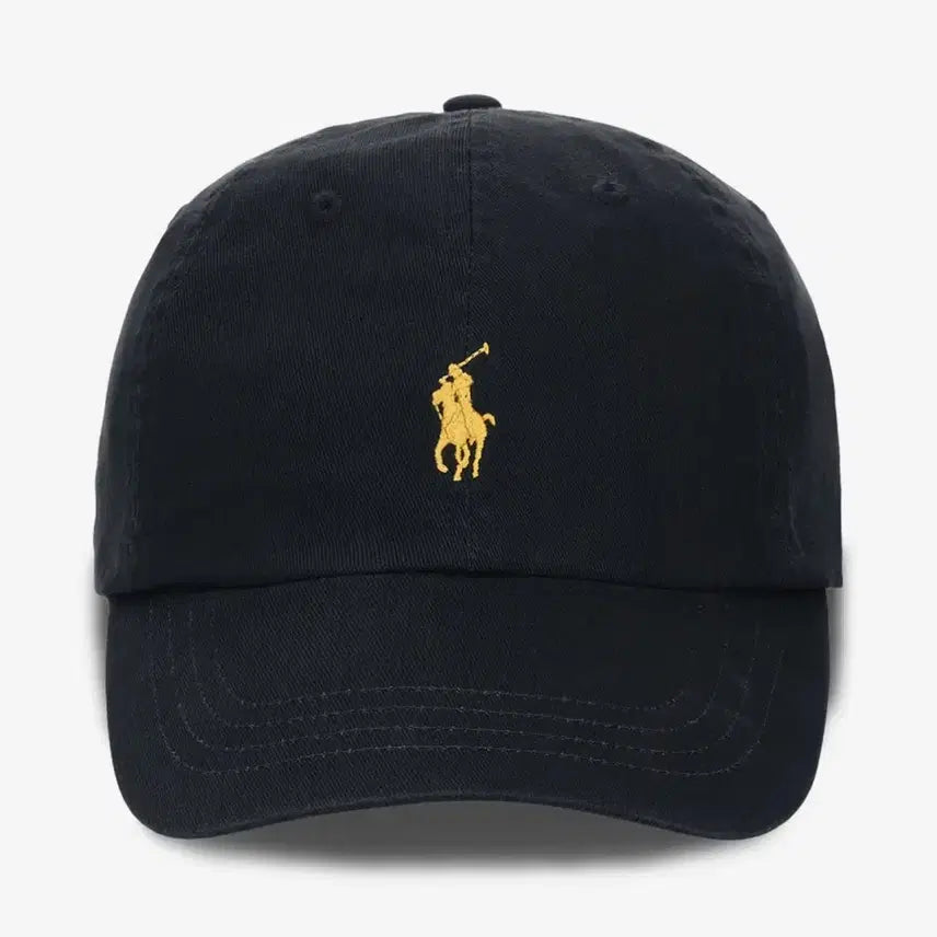 [BUNJANG] Polo Ralph Lauren Cotton Twill Ball Cap Black / 폴로 랄프로렌 코튼 트윌 볼캡 블랙