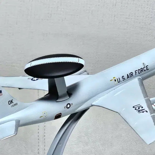 [BUNJANG] Academy 1/144 Scale E-3 Sentry Early Warning Aircraft Military Plastic Model / 아카데미 미 공군 E-3 센트리 조기경보기 밀리터리 프라모델 모형 완성작