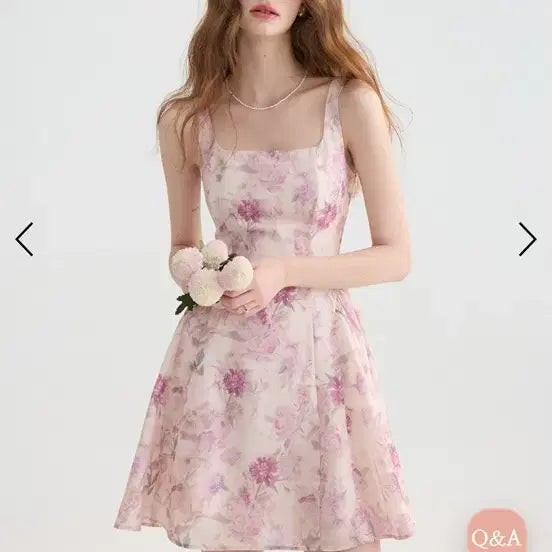 [BUNJANG] Cinday Summer Fleur Mini Dress / 신스덴 썸머 플레르 미니원피스
