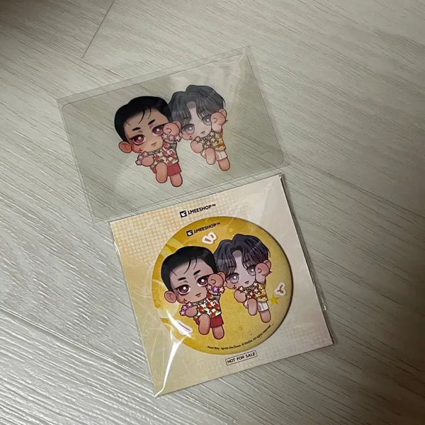 [BUNJANG] Boy Who Cries at Night Thailand Goods Can Badge Transparent Photocard Bundle Set / 조개소년 발화 태국 굿즈 캔뱃지 투명 포카 일괄 판매