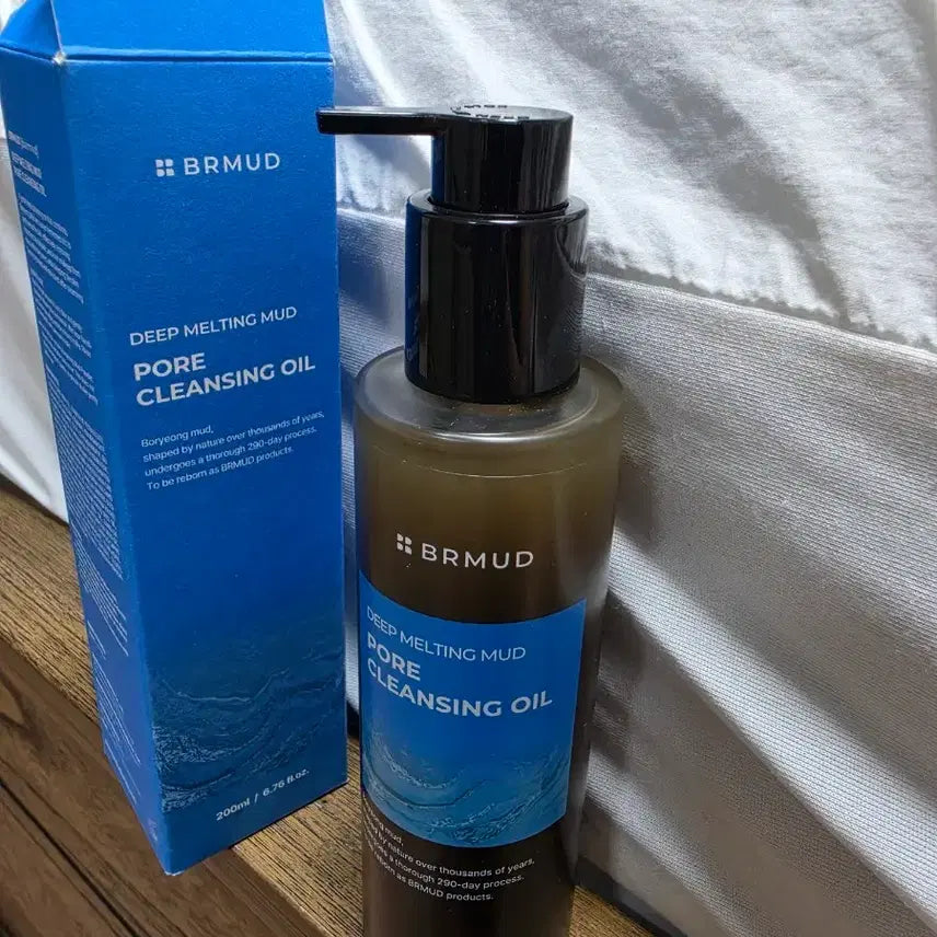 [BUNJANG] BRMUD Deep Melting Mud Pore Cleansing Oil 200ml / 비알머드 딥 멜팅 머드 포어 클렌징 오일