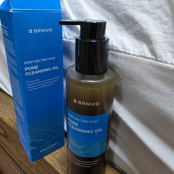 [BUNJANG] BRMUD Deep Melting Mud Pore Cleansing Oil 200ml / 비알머드 딥 멜팅 머드 포어 클렌징 오일