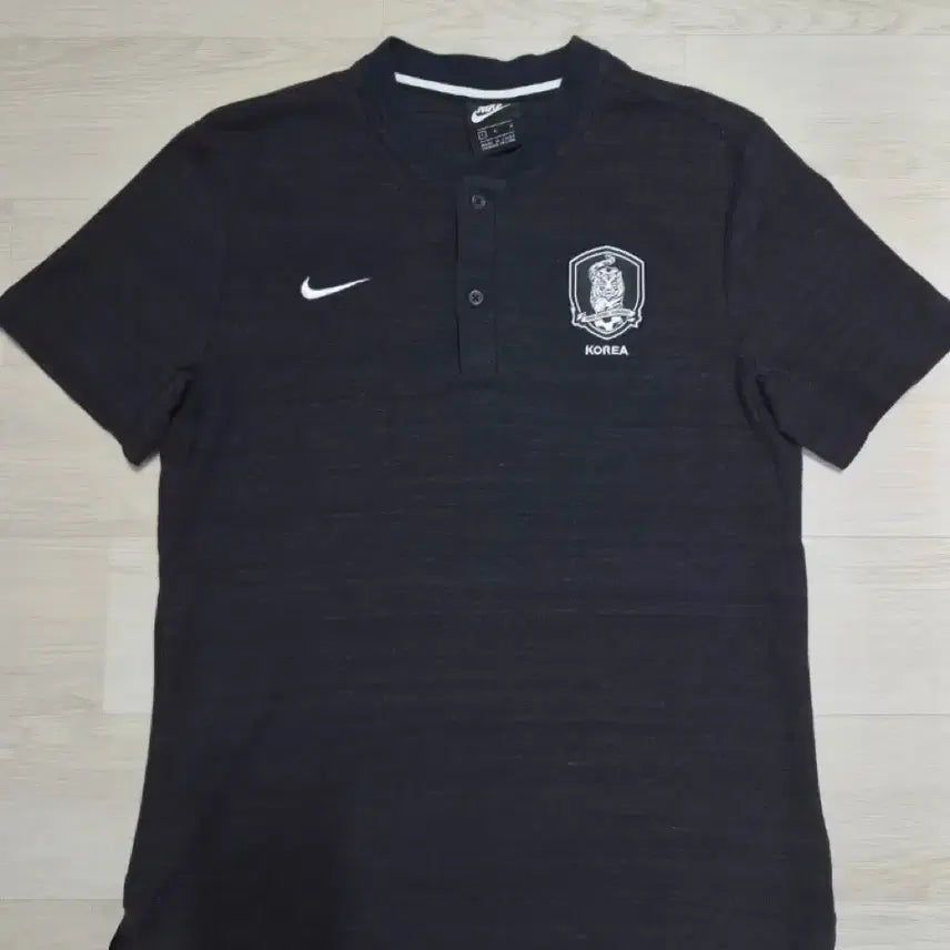 [BUNJANG] Nike South Korea National Football Team Short Sleeve T-Shirt Black / 나이키 대한민국 축구 국가대표팀 반팔 티셔츠 블랙