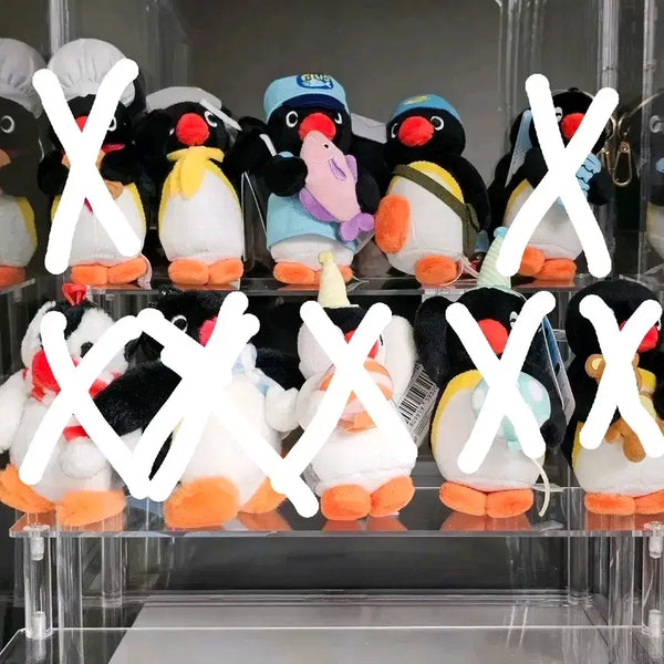 [BUNJANG] Pingu & Pinga Keychain Set / 핑구 핑가 키링